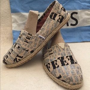 Toms FEED flats shoes